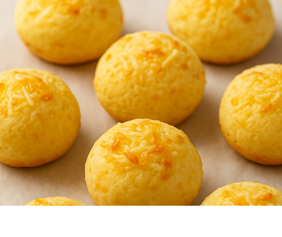 Delicious Queijo De Pao / Brazilian Cheesy Bread: Easy 7 Step Gluten Free Recipe