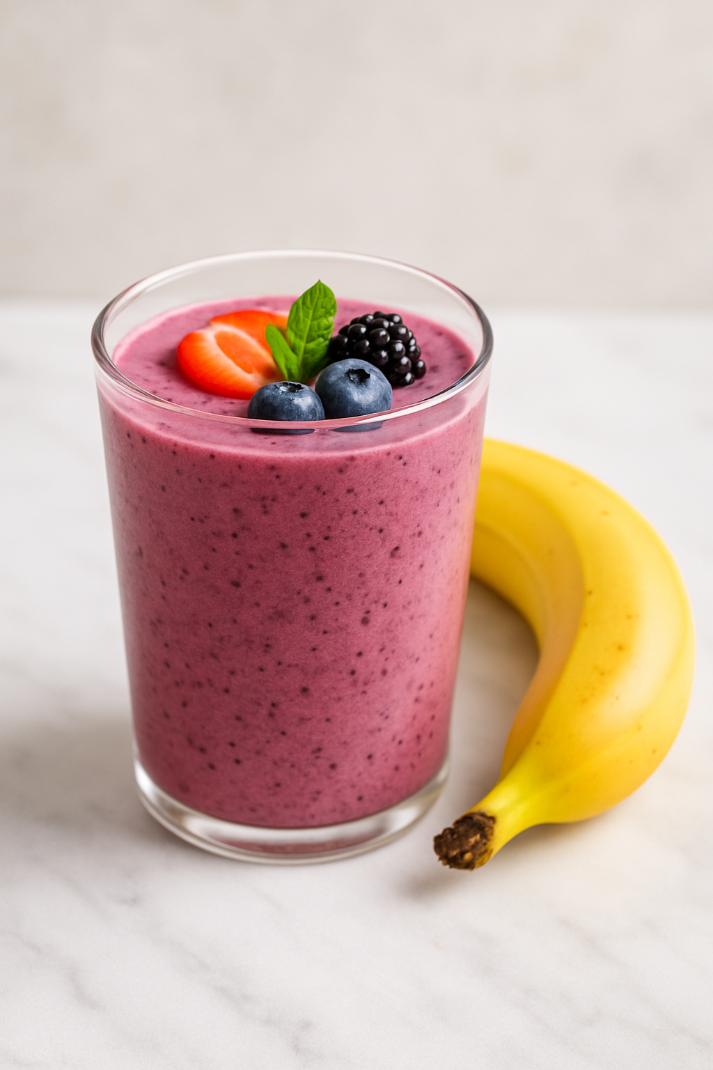 Banana Berry Smoothie: 3 Easy Steps for Better Health