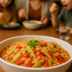 Vegetarian Cajun Cabbage Jambalaya