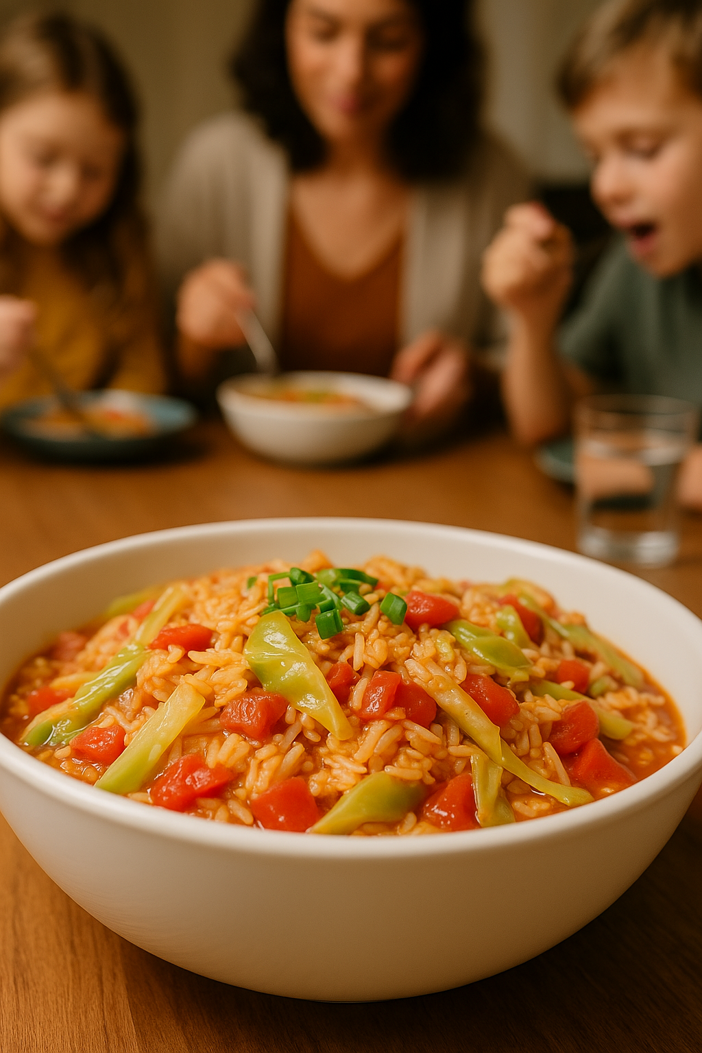 Vegetarian Cajun Cabbage Jambalaya: Spicy & Flavorful In 4 Easy Steps
