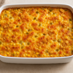 Southwest Casserole – Cheesy Corn and Green Chile with 5 Ingredients
